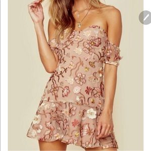 AVAILABLE - For love and lemons floral dress